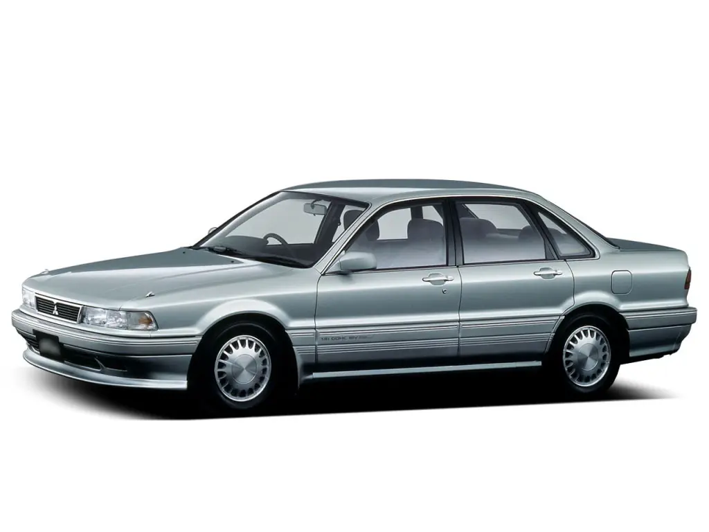 Mitsubishi Eterna (E32A, E33A, E35A, E37A, E39A, E34A) 4 поколение, седан (10.1989 - 04.1992)